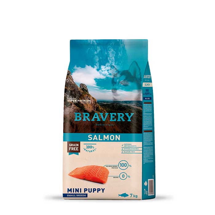 Bravery Cachorro Salmón Razas Pequeñas