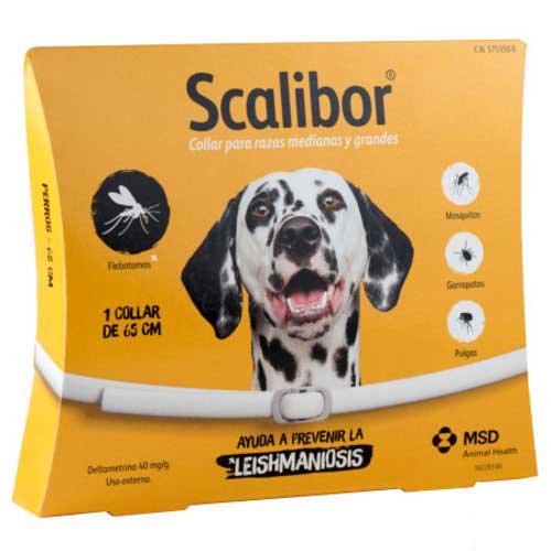 Collar antiparasitario Scalibor para Perros - 65 cm