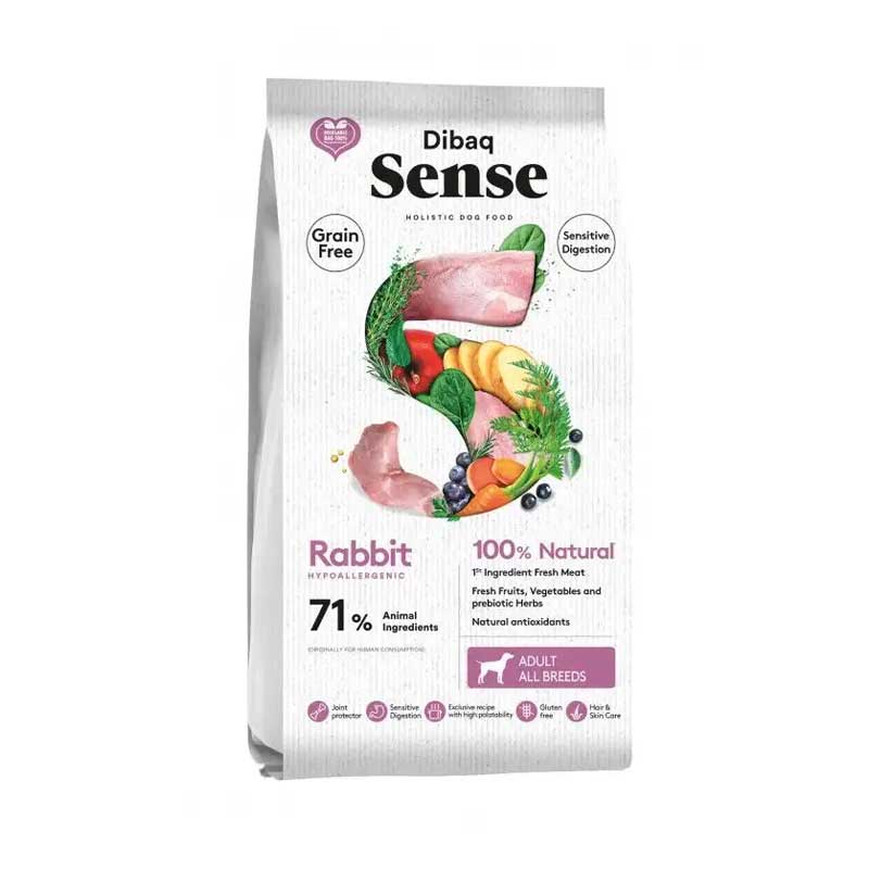 Dibaq Sense Conejo para Perros - 2 Kg