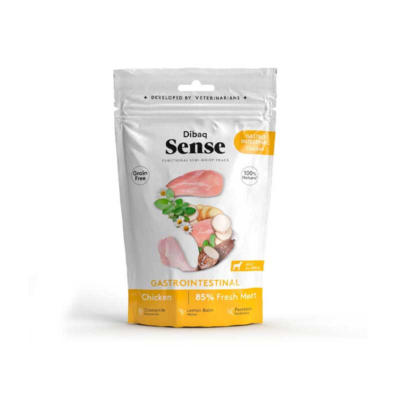 Dibaq Sense Snack Funcional Gastrointestinal Pollo para Perros 100 g