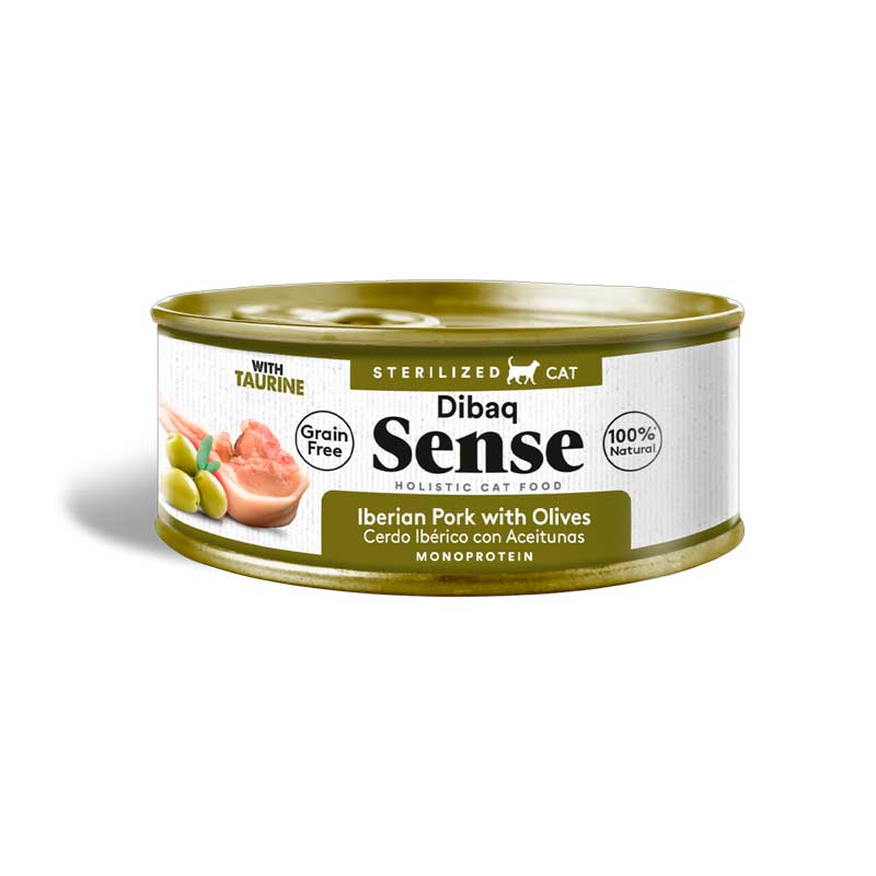 Dibaq Sense Lata Cerdo Ibérico para Gatos Esterilizados 70 g