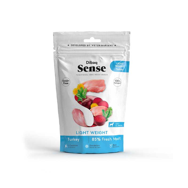 Dibaq Sense Snack Funcional Light Pavo para Perros 100 g