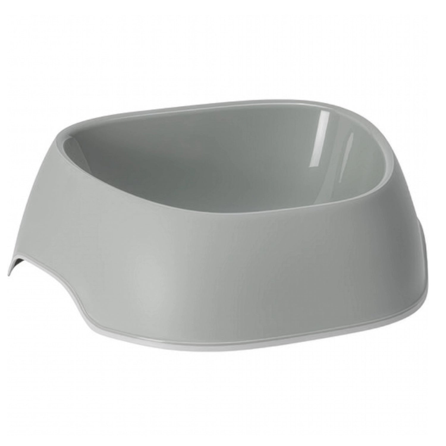Bowl Comedero Sensibowl Moderna color gris, plato para perros y gatos con base antideslizante y diseño ergonómico.