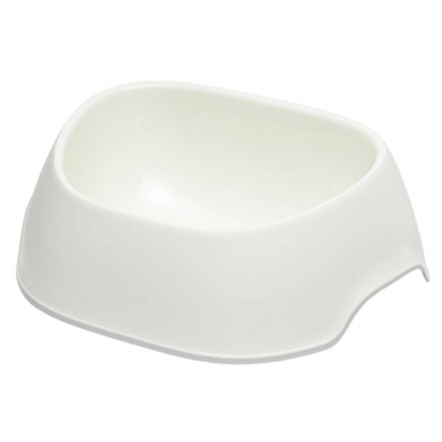 Bowl Comedero Sensibowl Moderna color blanco, plato para perros y gatos con base antideslizante y diseño ergonómico.