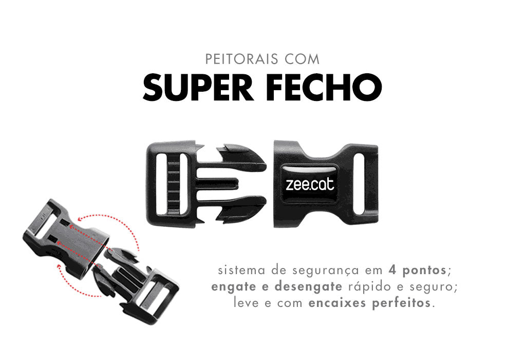 Set Arnés y Correa para Gatos "Phantom" Zee.Cat