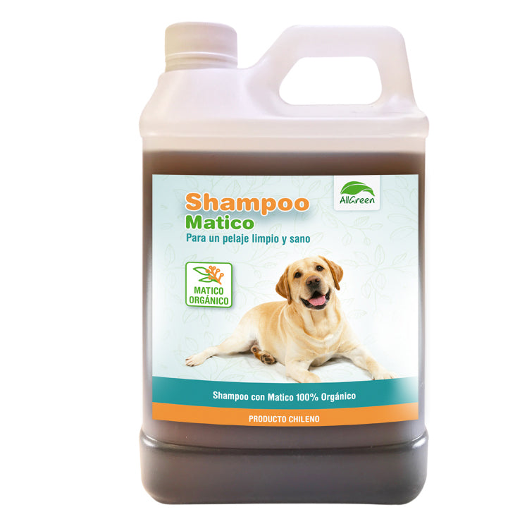 AllGreen Shampoo de Matico Orgánico para Mascotas
