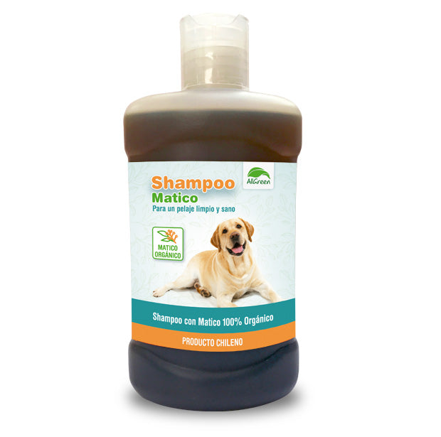 AllGreen Shampoo de Matico Orgánico para Mascotas - 1000 mililitros