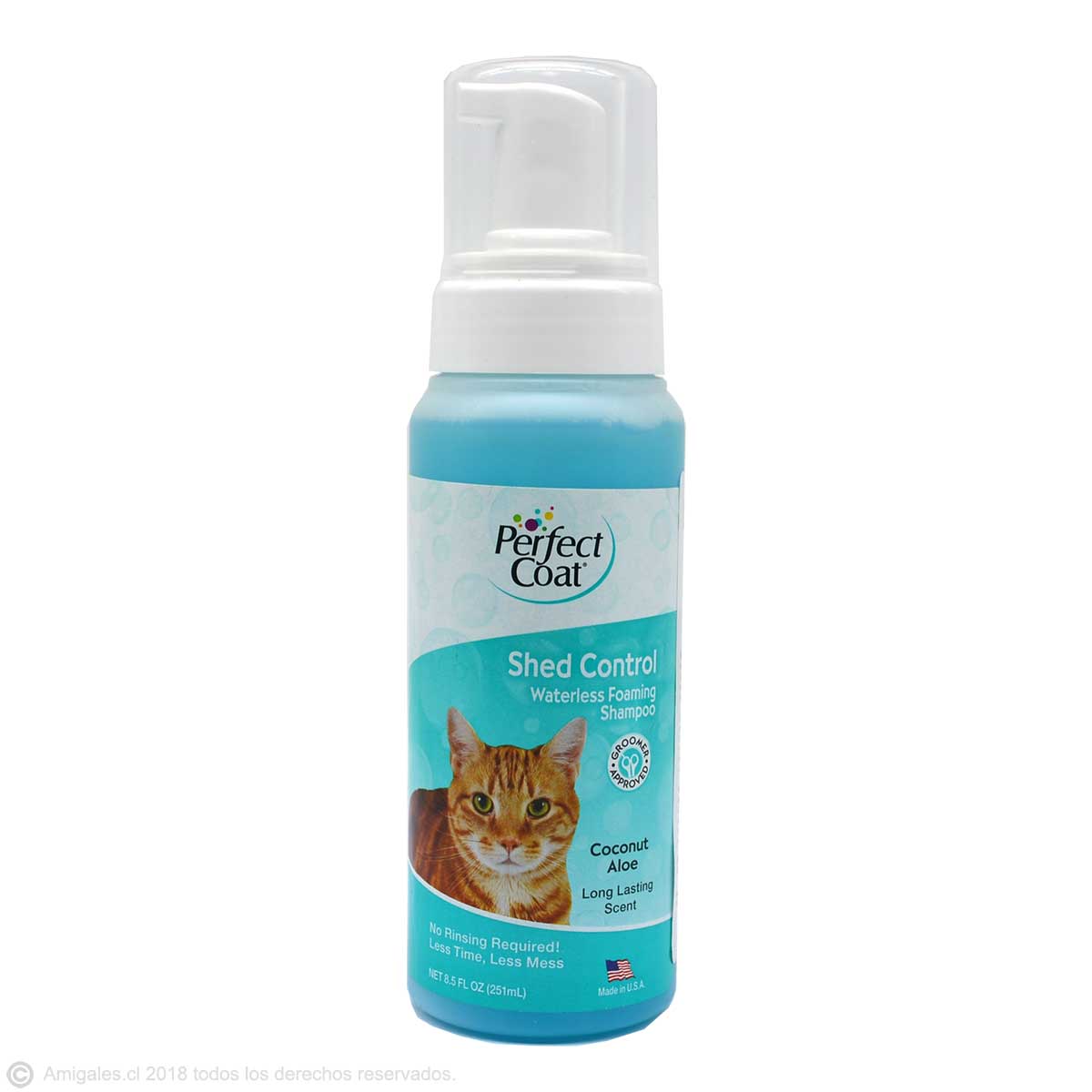 Shampoo Seco Control Pelecha para Gatos