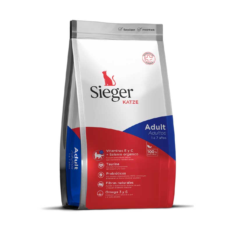 Sieger Katze para Gatos Adultos
