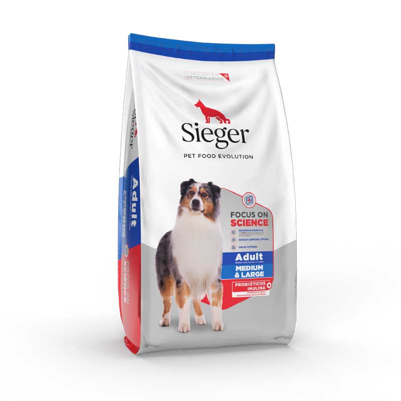 Sieger para Perros Razas Medianas y Grandes 15 kg VENCIMIENTO