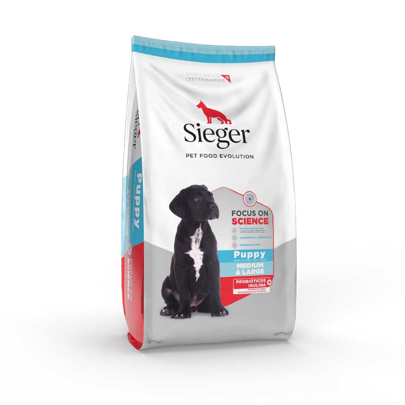 Sieger para Cachorros Razas Medianas y Grandes - 15 Kg