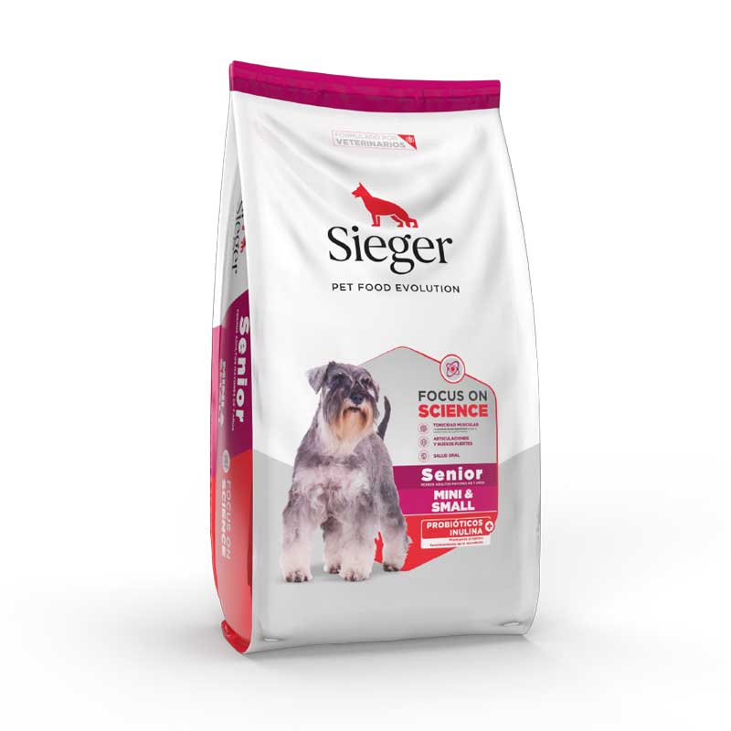 Sieger para Perros Senior Razas Pequeñas - 12 Kg