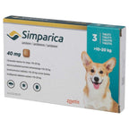 Simparica Antiparasitario para Perros - 3 comprimidos 
