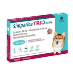 Simparica Trio Zoetis 3 Comprimidos - 10 a 20 kg