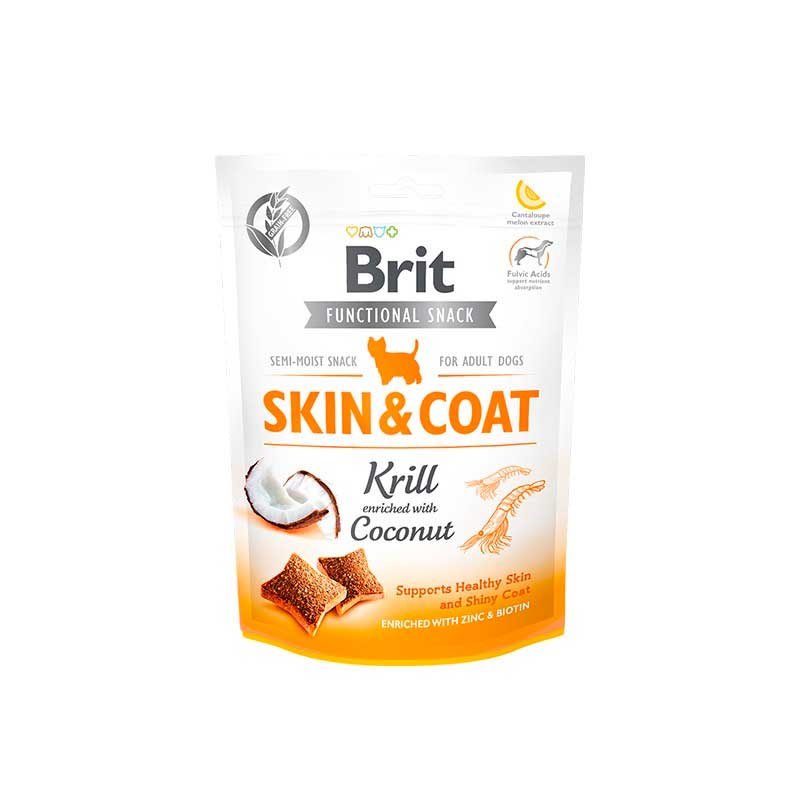 Brit Functional Snack "Skin & Coat" Krill