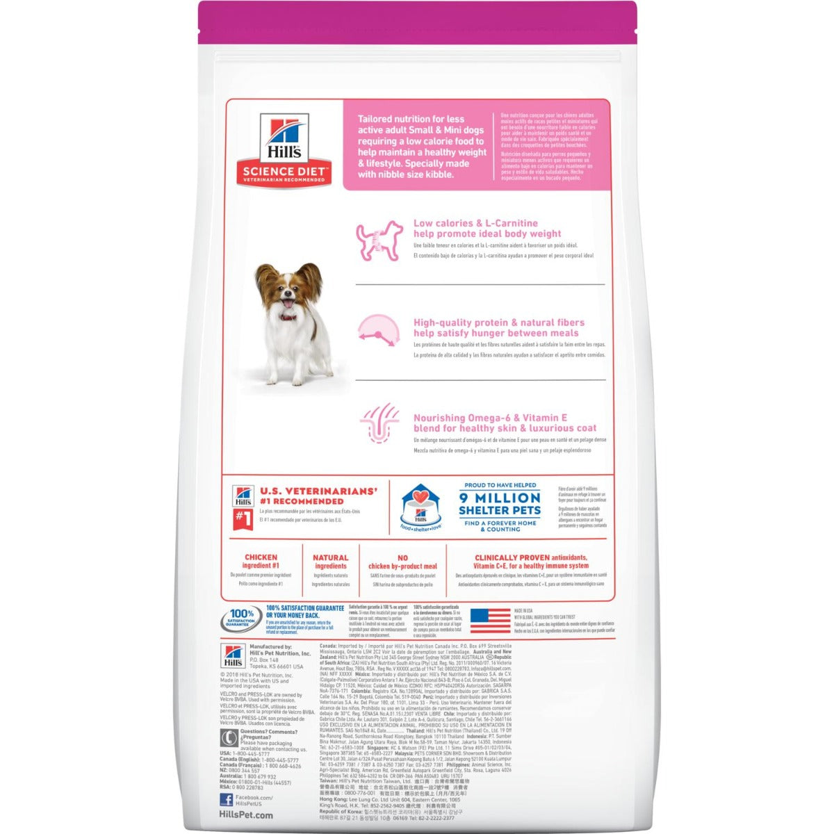 Hill's "Small Paws Light" Perro Adulto - 7 Kg