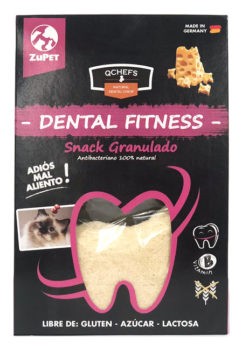 Snack Dental Granulado Qchef para Gatos