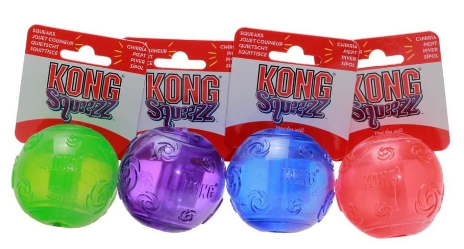 Pelota "KONG Squeezz"