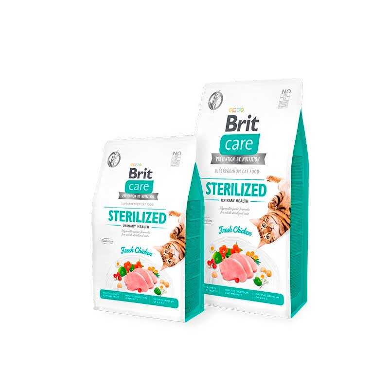 Brit Care Esterilizado Salud urinaria para Gatos - 7 Kg