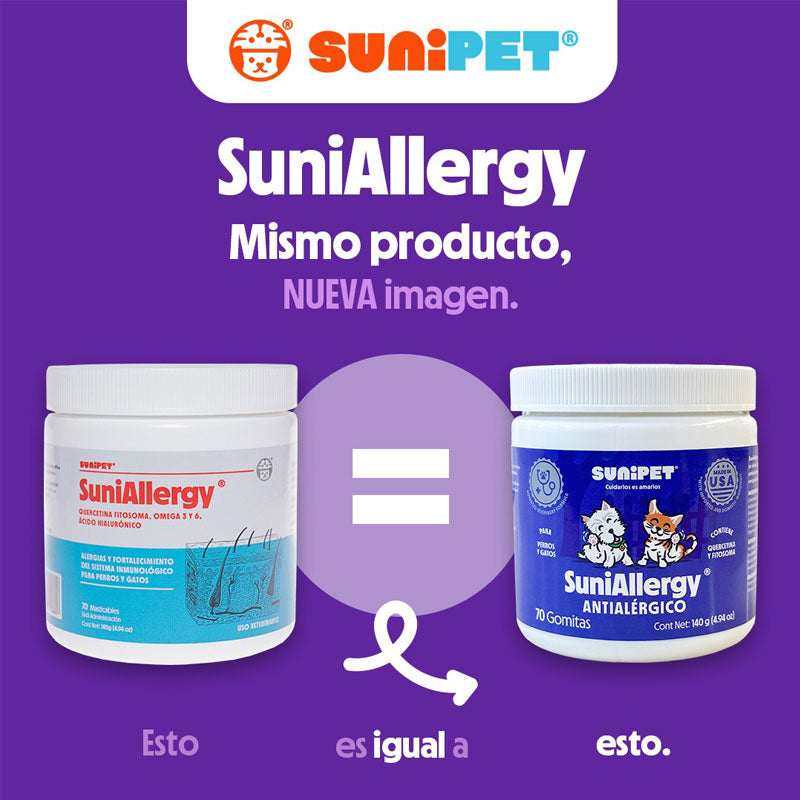 SuniAllergy Suplemento para Alergias y Sistema Inmune 140 g