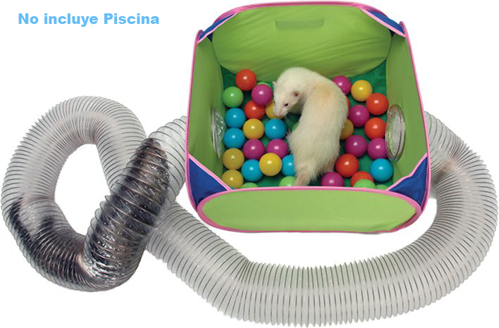 Túnel de Juguete "Super Thru-Way" para Hurón