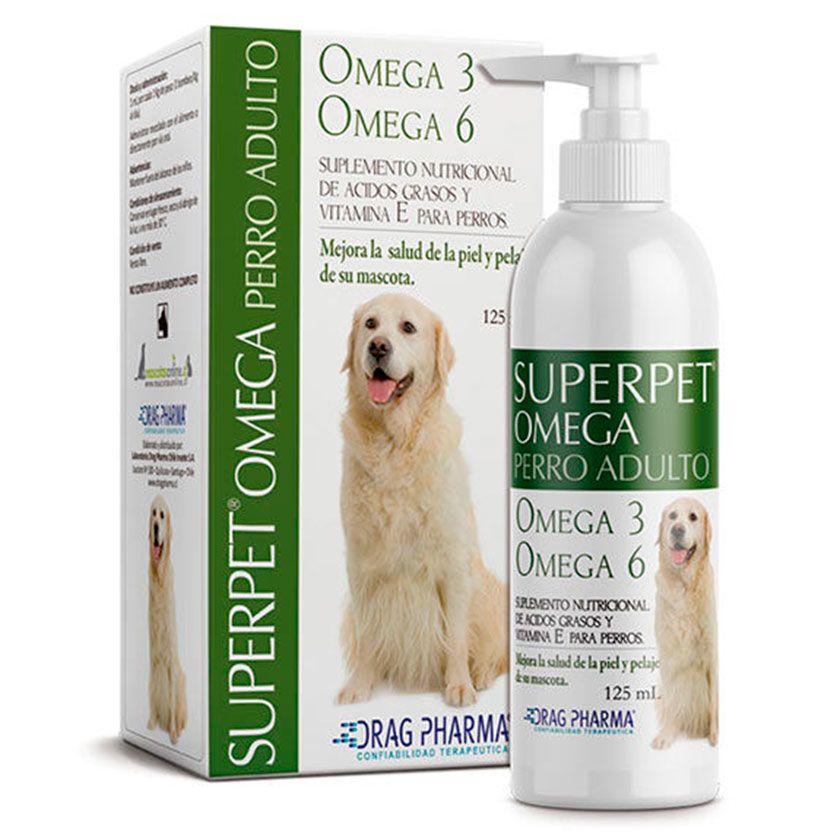 Suplemento Superpet Omega 3 y 6 para Perros Adultos