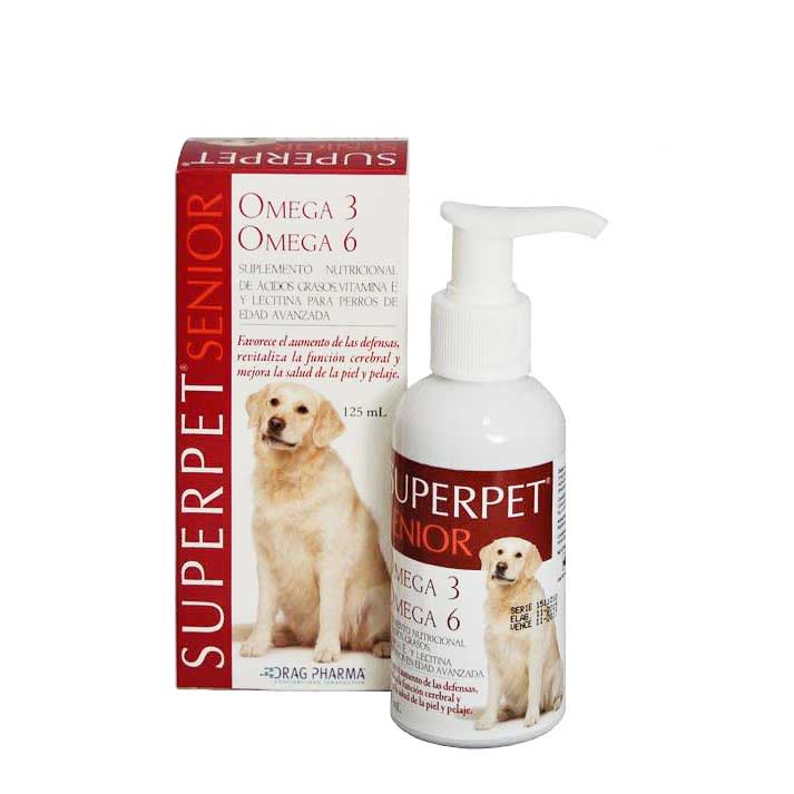 Suplemento Superpet Omega 3 y 6 para Perros Senior