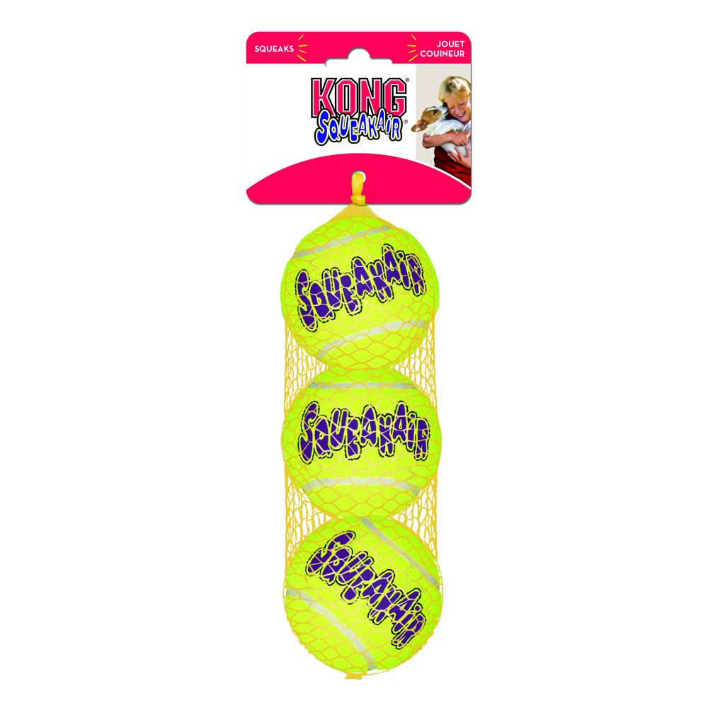 Pelotas de Tenis SqueakAir® Kong - Mediumx2