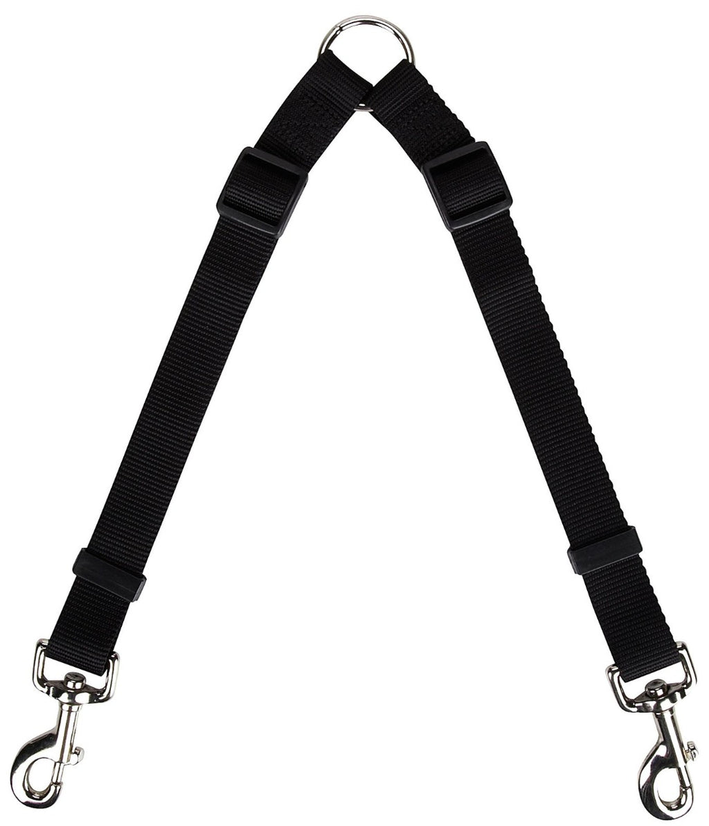 Traílla Dual "Take Two" para Pasear 2 Perros - Mediano a Grande / Tamaño Similar