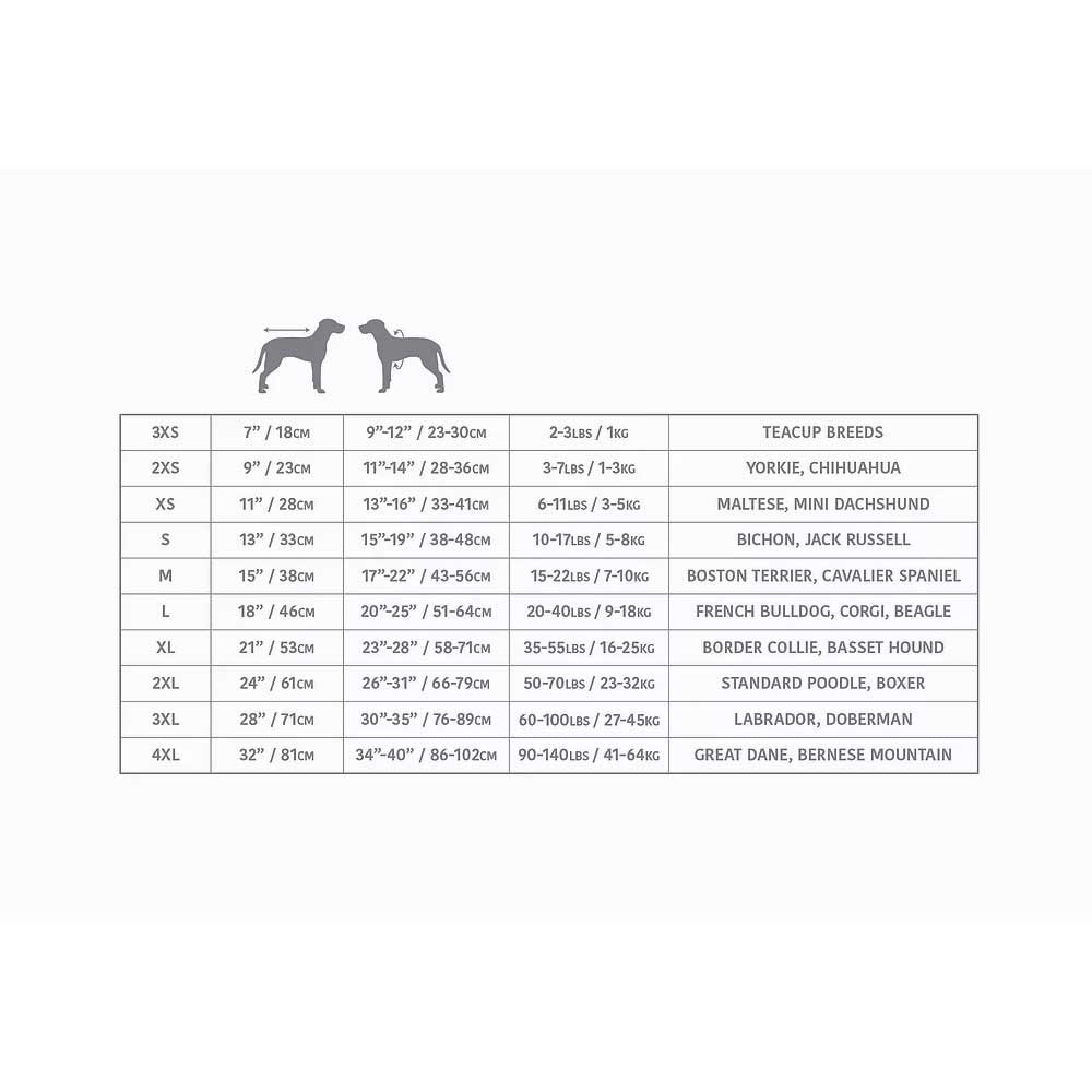 Impermeable Reversible Azul para Perros - 2XL