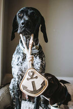 Juguete Ancla de Cuero Natural Tall Tails