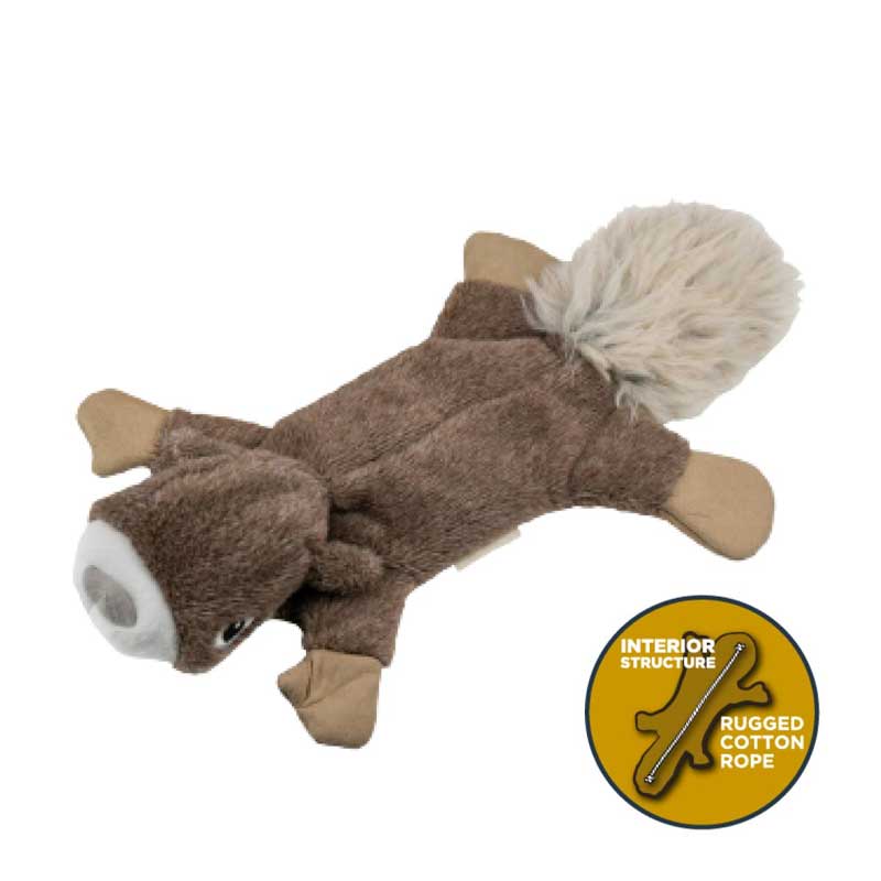 Peluche Ardilla Sin Relleno con Sonido y Cuerda Interior Tall Tails