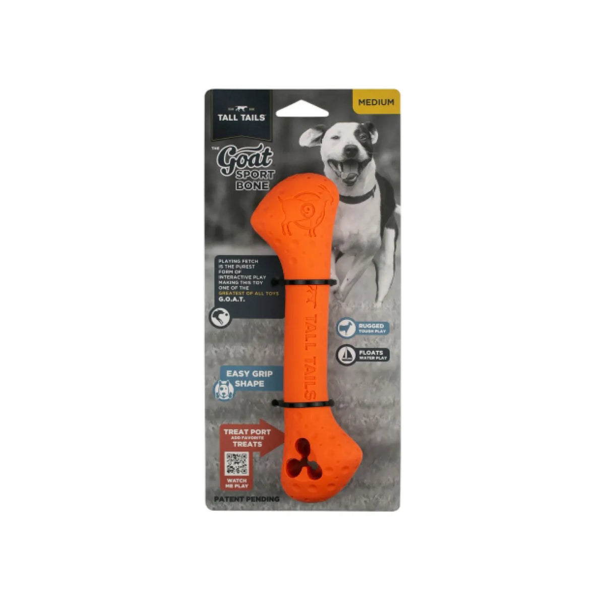Juguete Hueso de Caucho Natural Tall Tails