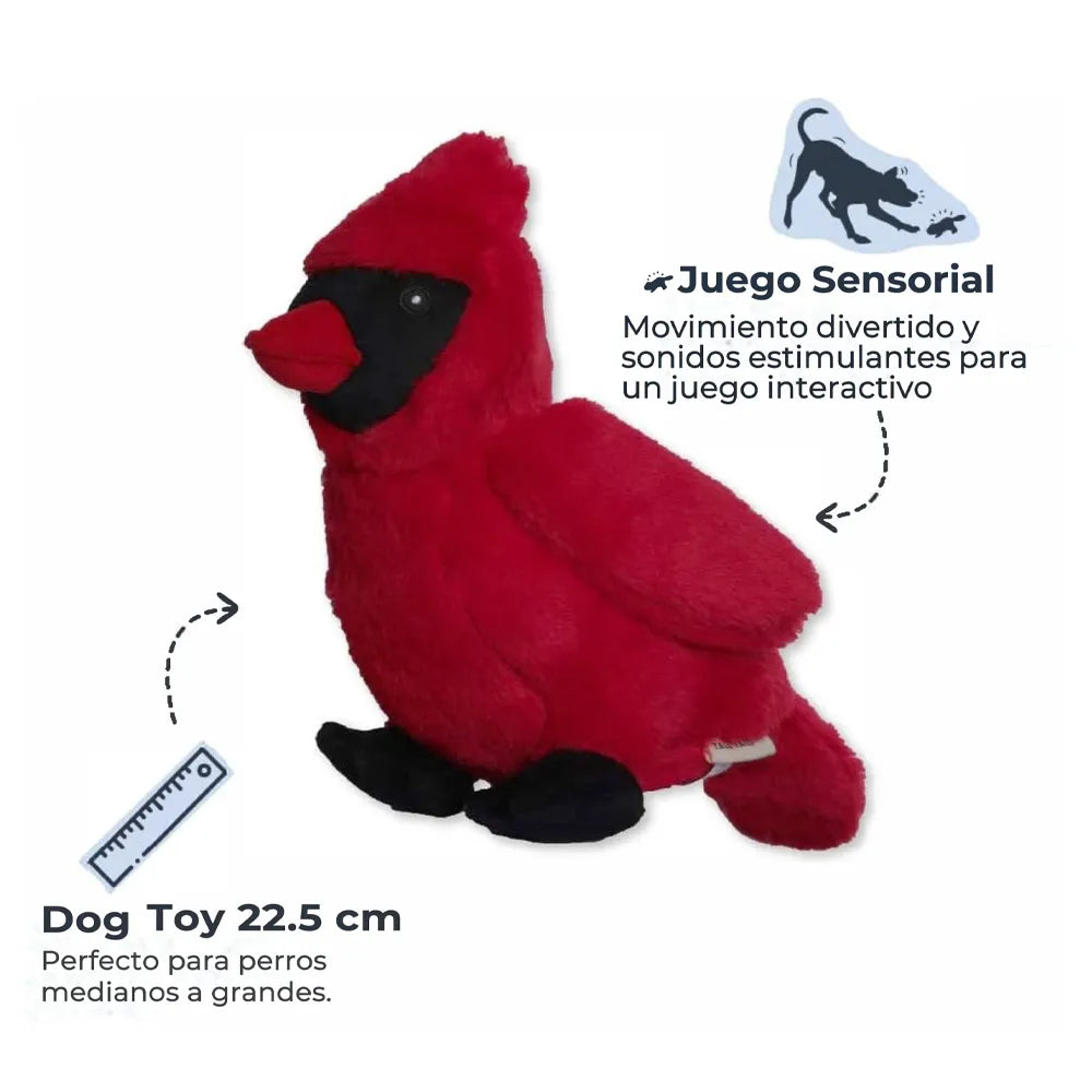 Tall Tails Peluche Interactivo Cardenal