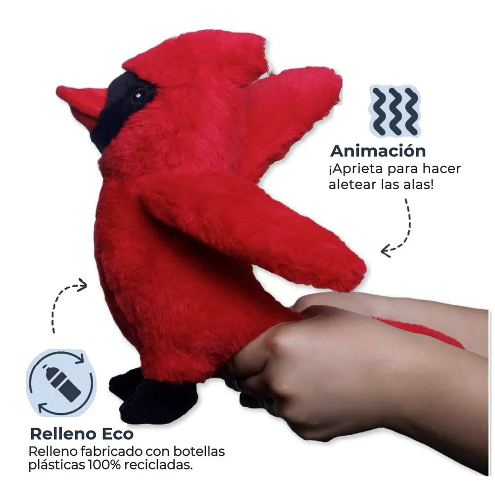 Tall Tails Peluche Interactivo Cardenal