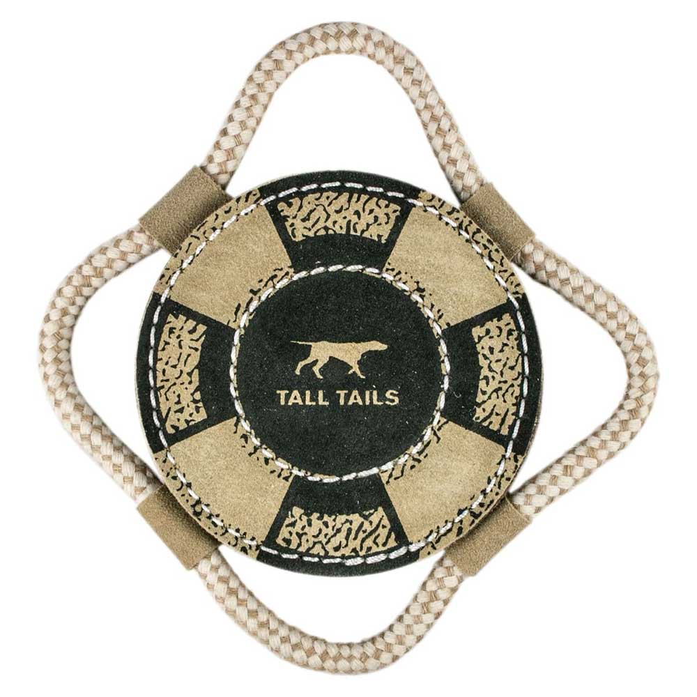 Juguete Salvavidas de Cuero Natural Tall Tails