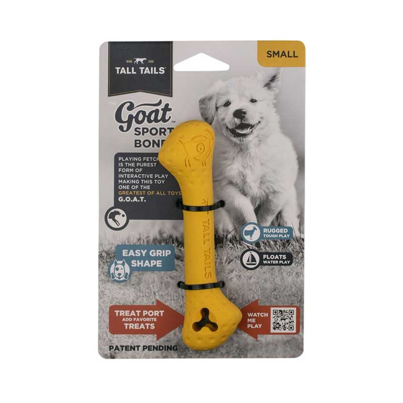 Juguete Hueso de Caucho Natural Tall Tails - Small