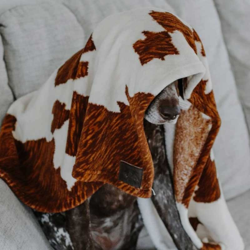 Manta para Mascotas "Cowhide" Tall Tails