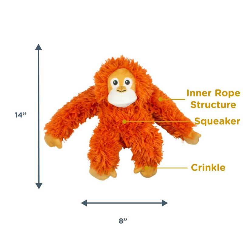 Peluche Orangután con Sonido y Cuerda Interior Tall Tails