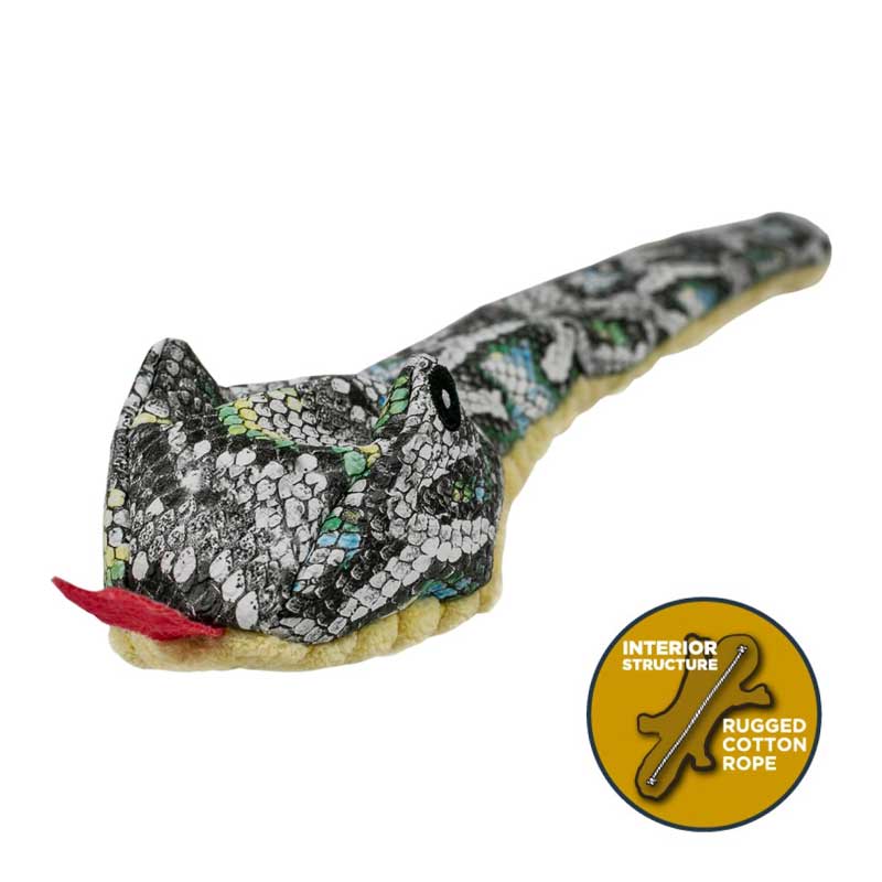 Peluche Serpiente Sin Relleno con Sonido y Cuerda Interior Tall Tails