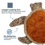 Tall Tails Peluche Interactivo Tortuga Marina peluche para perros con diseño de tortuga, textura suave y detalle reforzado