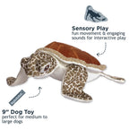 Tall Tails Peluche Interactivo Tortuga Marina peluche para perros con diseño de tortuga, textura suave y detalle reforzado