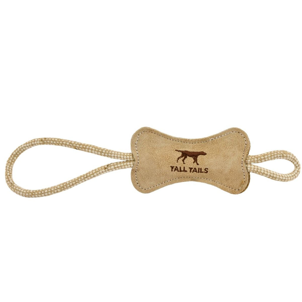 Juguete Wool Bone Natural Tall Tails