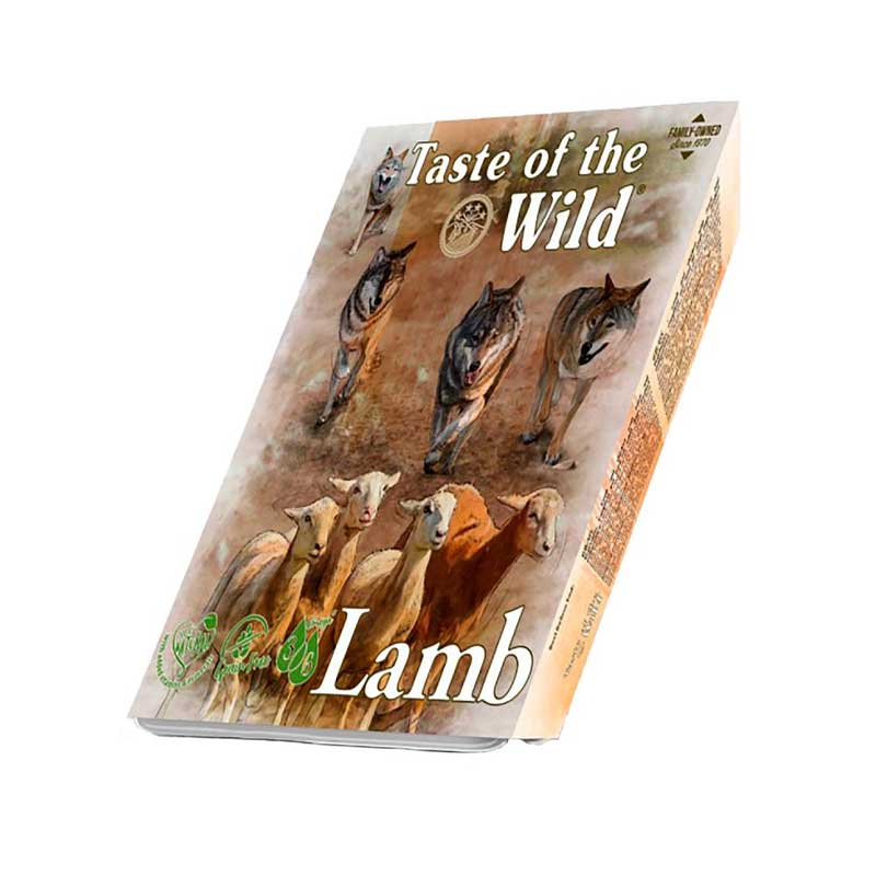 Taste of the Wild Tray Cordero para Perros 390 g