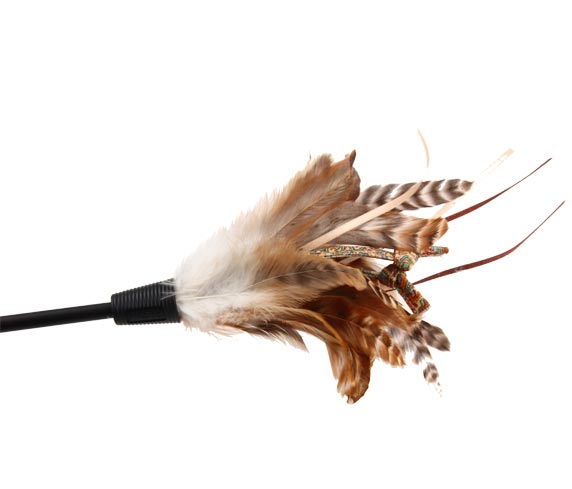 Varilla "Teaser" con Plumas 