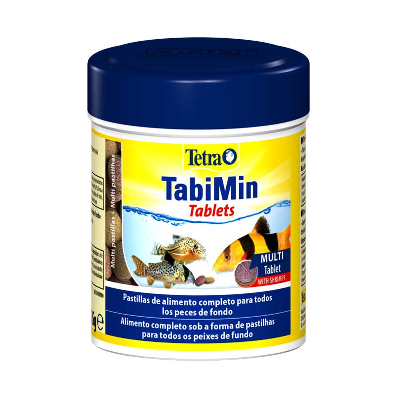Tetra Tablets TabiMin Alimento Completo para Peces de Fondo - 120 Tabletas