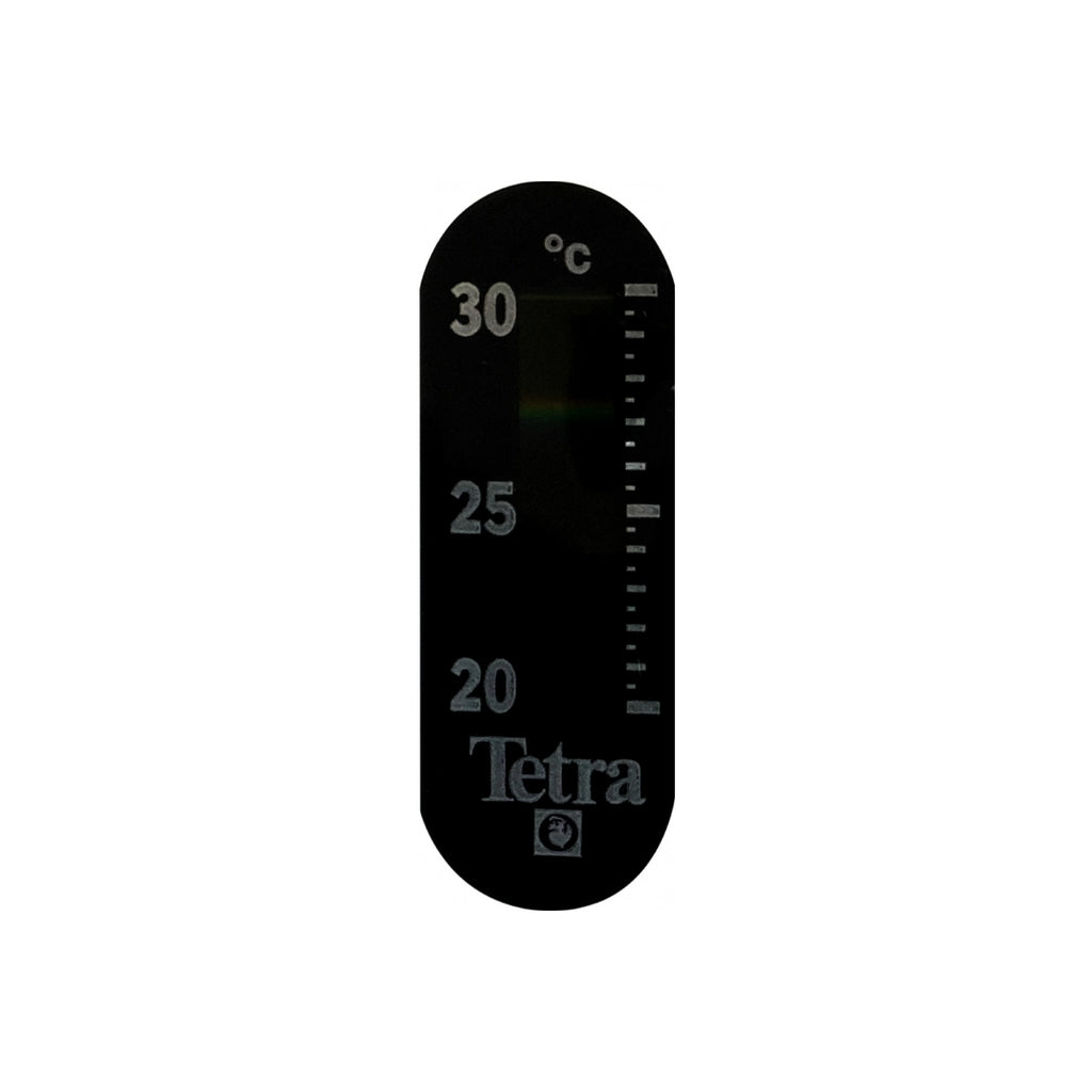 Tetra TH 30 Termómetro de Acuario en blíster original con termómetro adhesivo de cristal líquido para controlar la temperatura.
