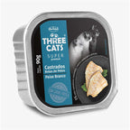 Paté Three Cats Control Bola de Pelos para Gatos Castrados 90 g