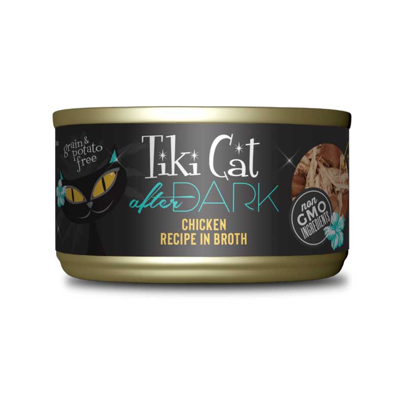 Tiki Cat Lata After Dark Pollo para Gatos 80g