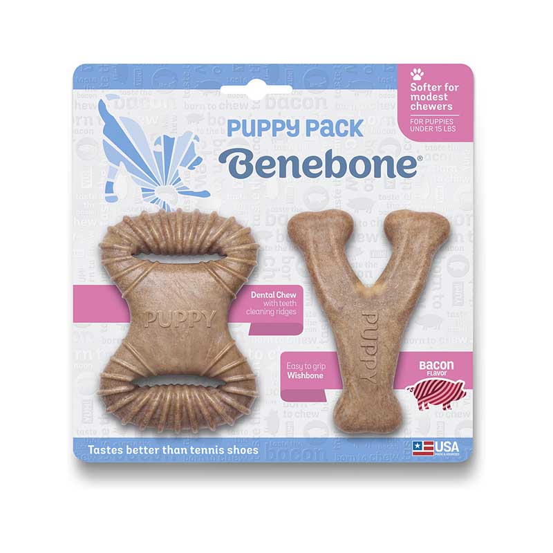 Benebone Cachorro "2 Pack" Tocino
